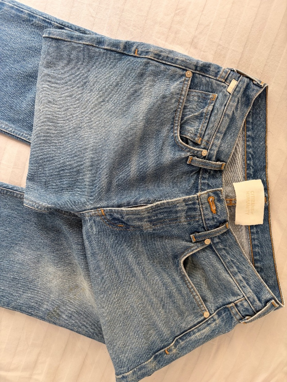 Citizens of Humanity Mid-rise Straight Jeans 27